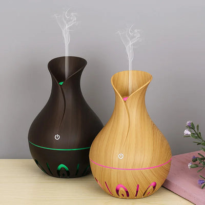 Wooden Vase Humidifier
