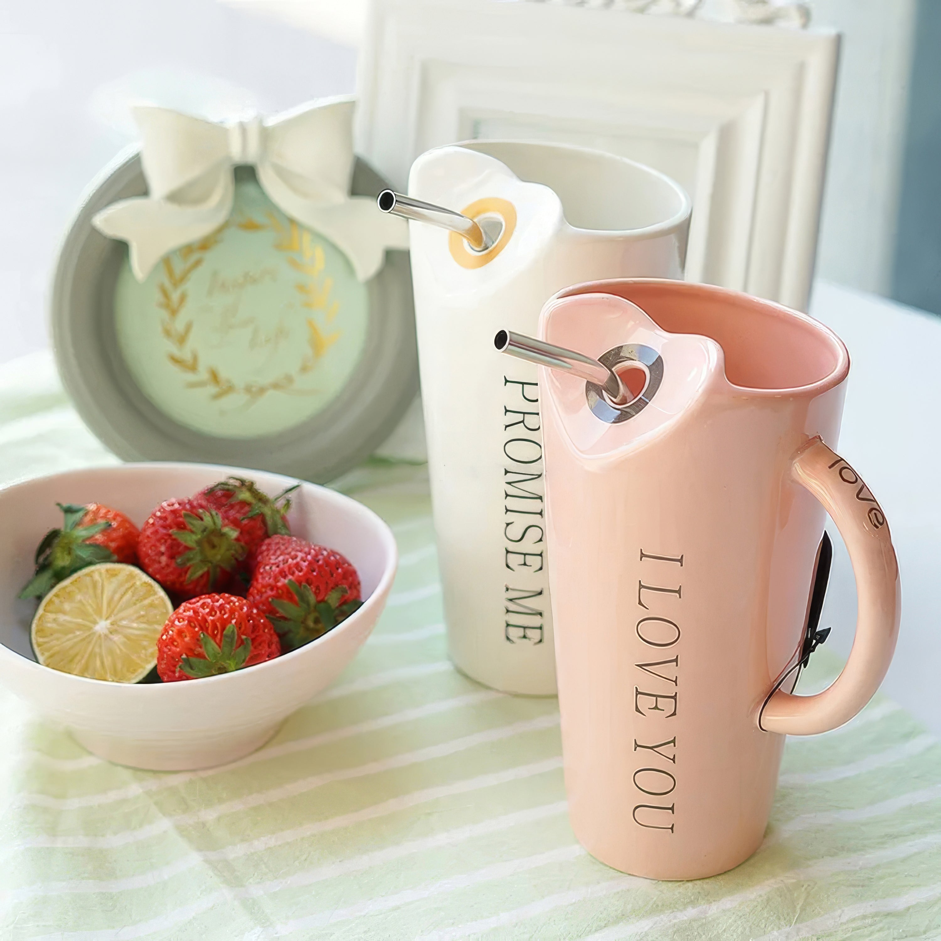 Fashion Straw Ceramic Mug (480ml)