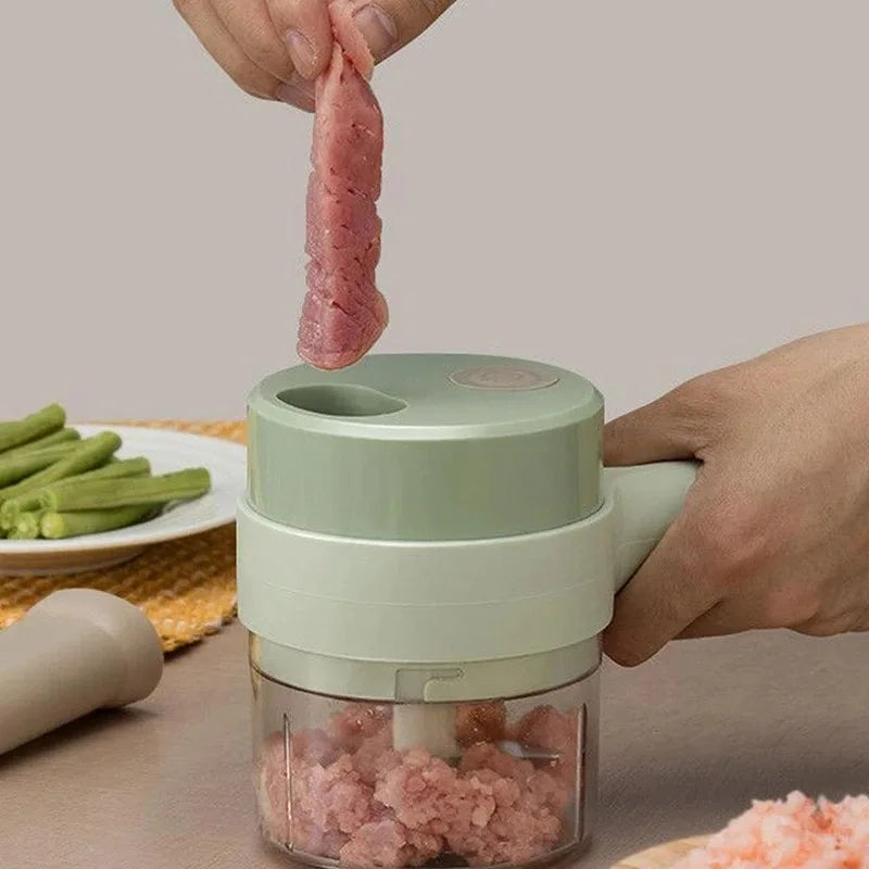 4 in 1 Electric Vegetable Chopper
