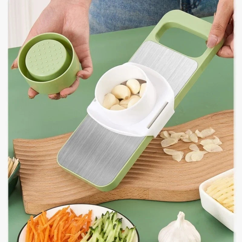 5 in 1 Stainless Steel Vegetable Cutter
