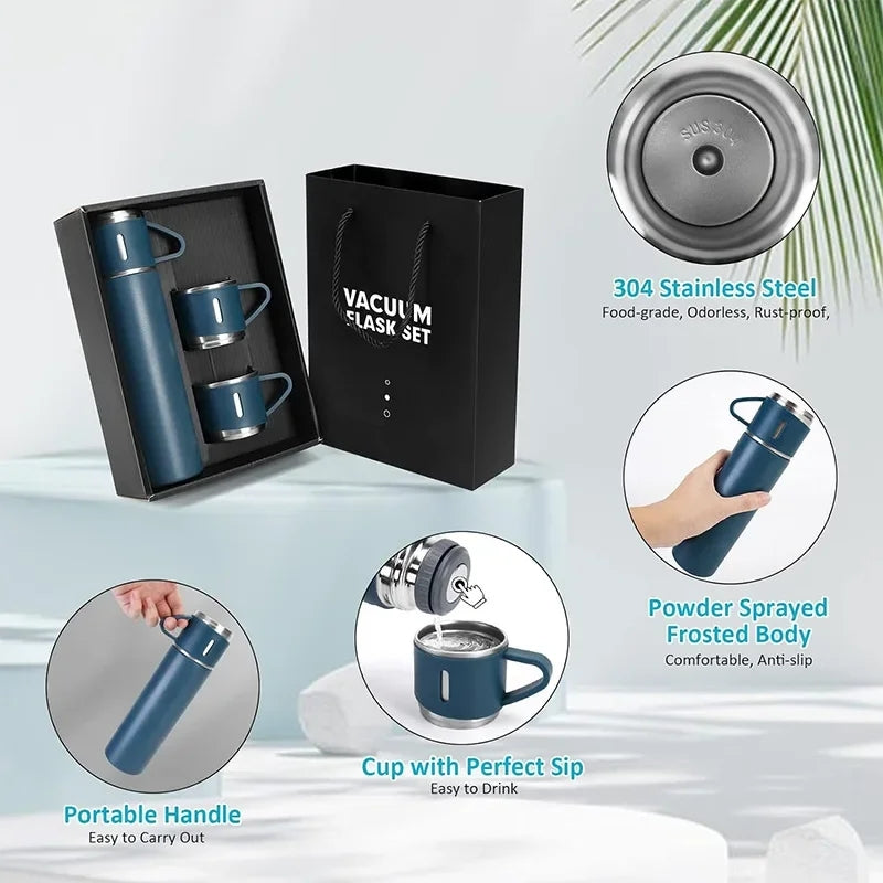 Stainless Steel Vacuum Flask (500ml)