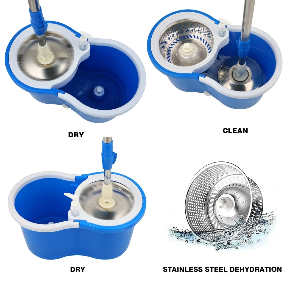 Magic Spin Mop with Bucket