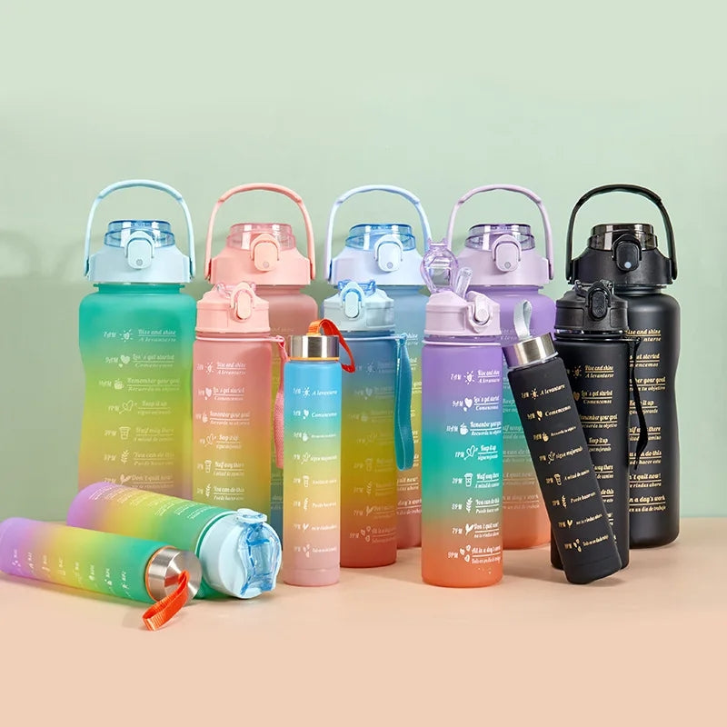 3 Pcs Water Bottle Set