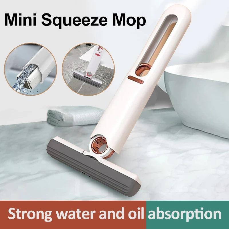 Portable Mini Squeeze Mop