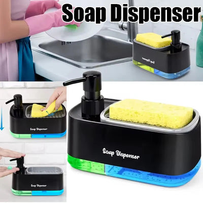 Hand and Dish Soap Dispenser (2 in 1)