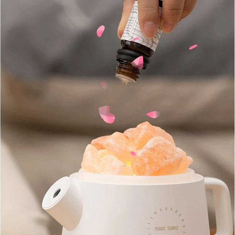 Pink Salt TeaPot Humidifier