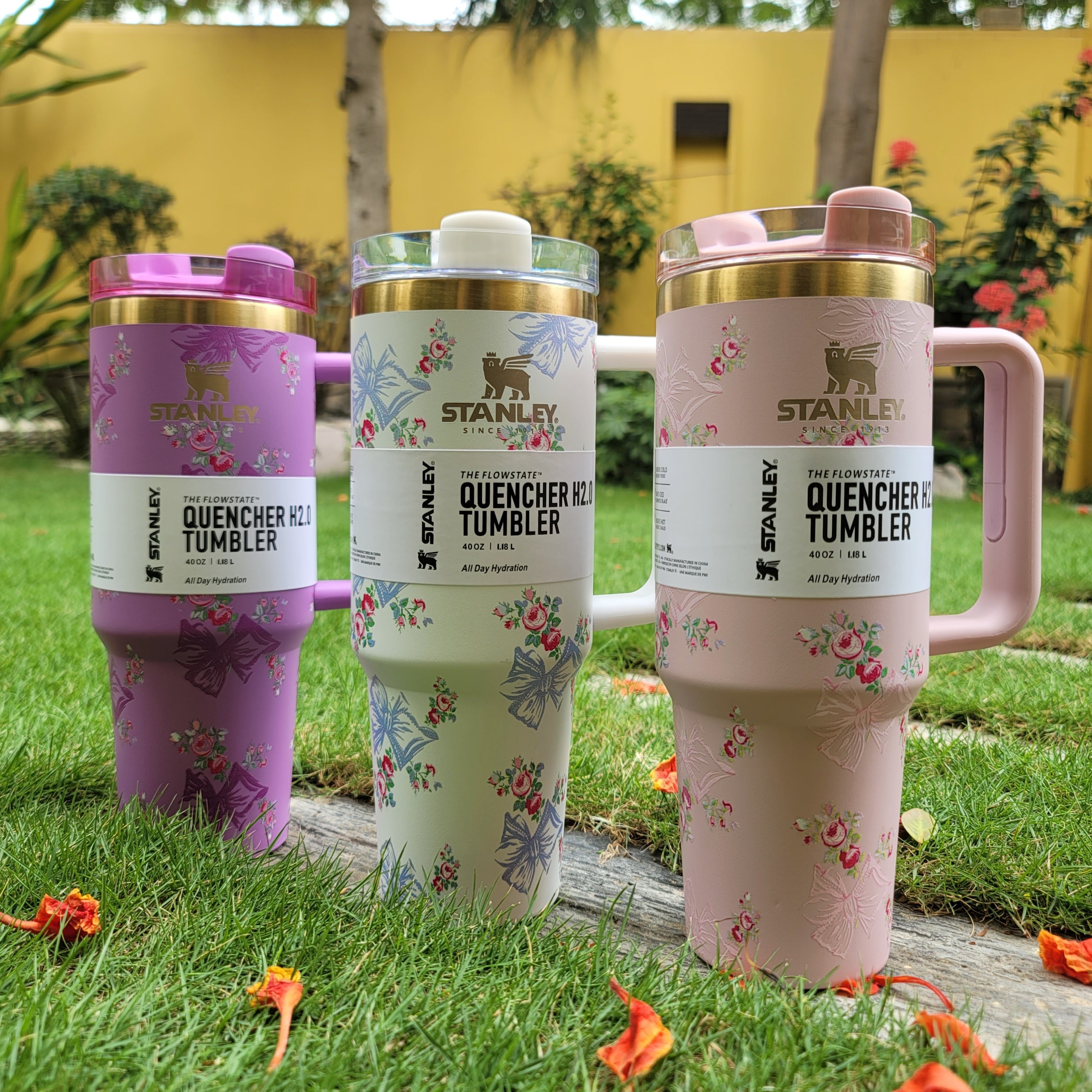 STANLEY Flower Print Tumbler (40oz)