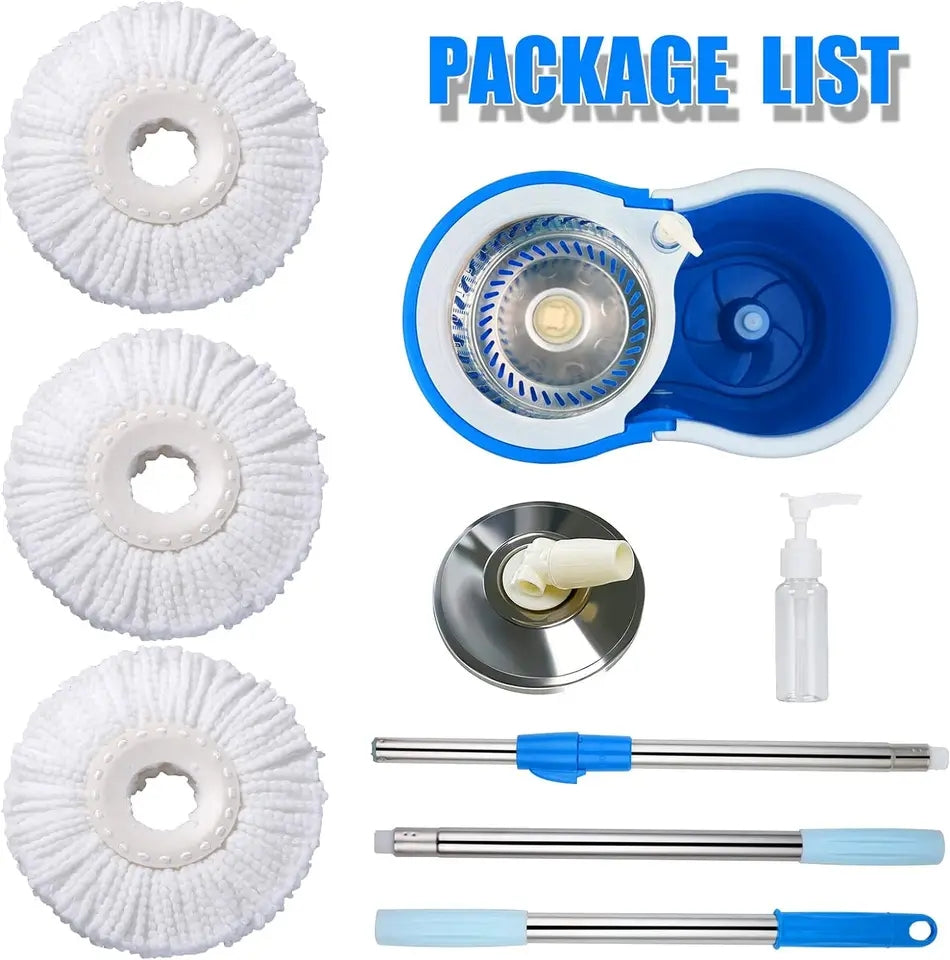 Magic Spin Mop with Bucket