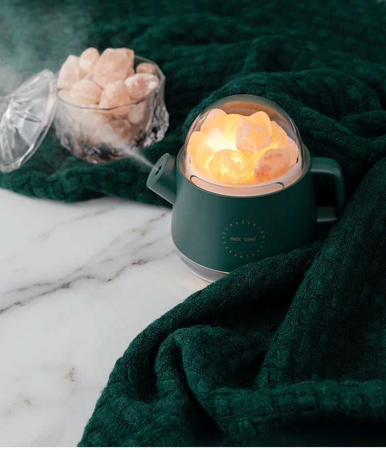 Pink Salt TeaPot Humidifier