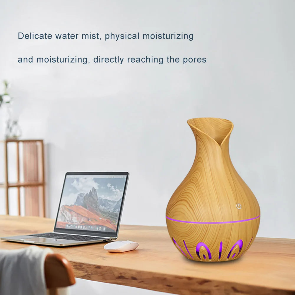 Wooden Vase Humidifier