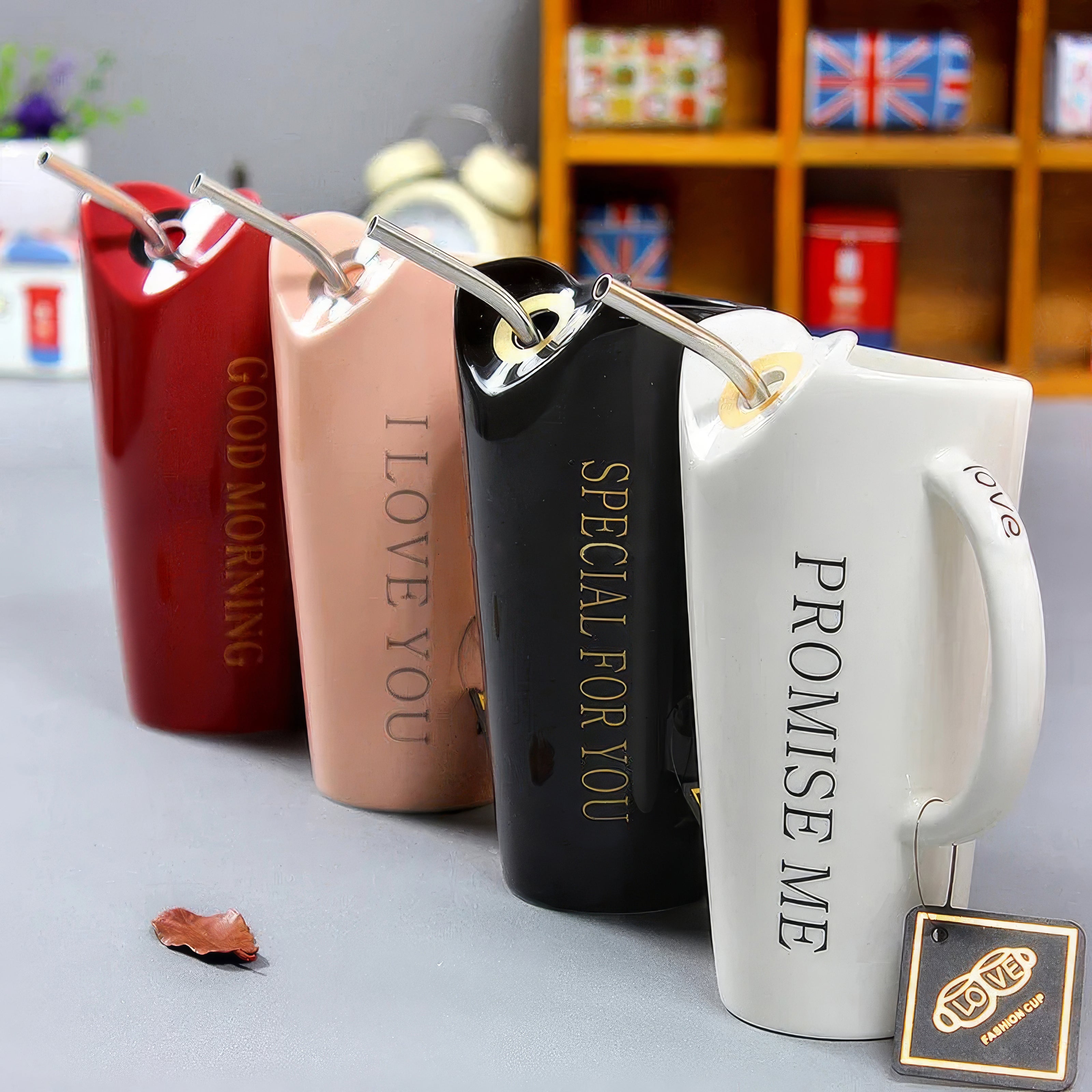 Fashion Straw Ceramic Mug (480ml)