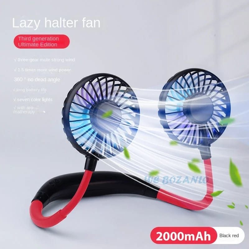 Rechargeable Neck Fan