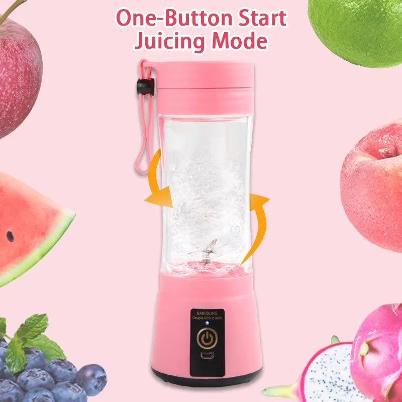 6 Blade Portable Juicer