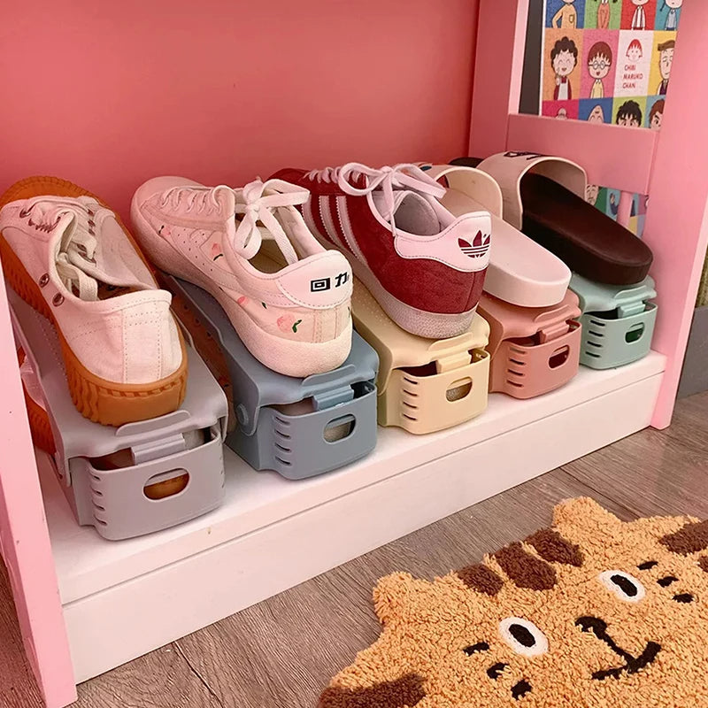 Double Deck Shoe Holder (Pack of 2)