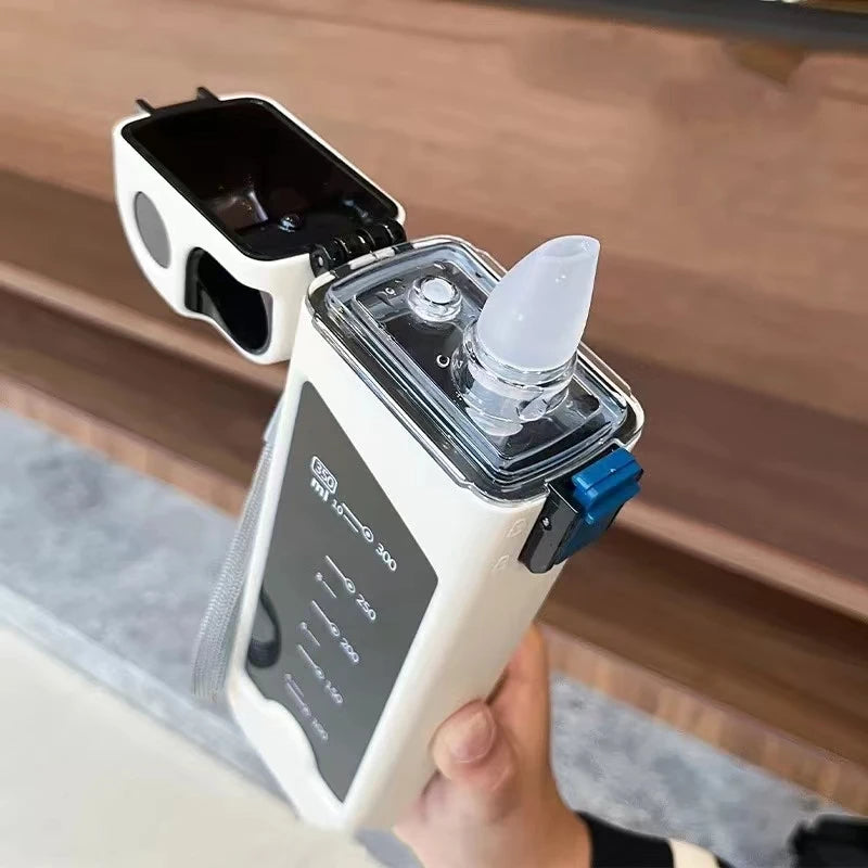 ZANNUO Sports Water Bottle – White