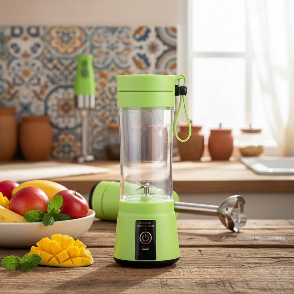 6 Blade Portable Juicer