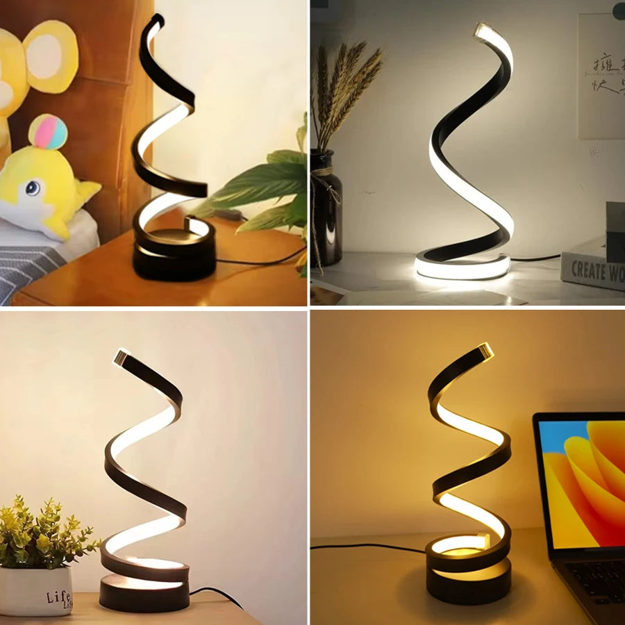 Spiral Table Lamp