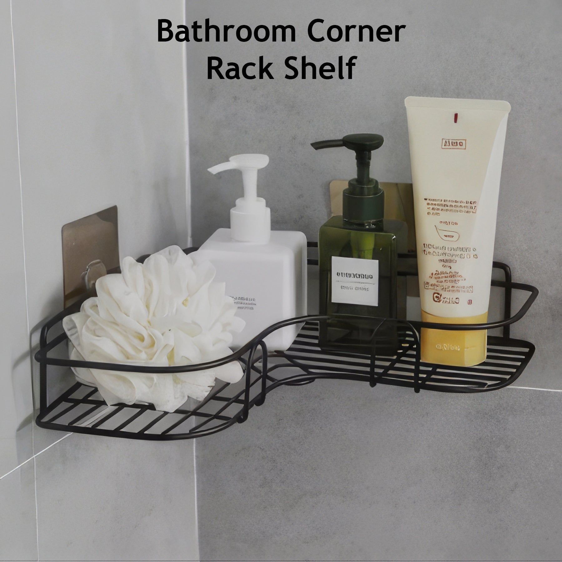 Bathroom Corner Rack Shelf