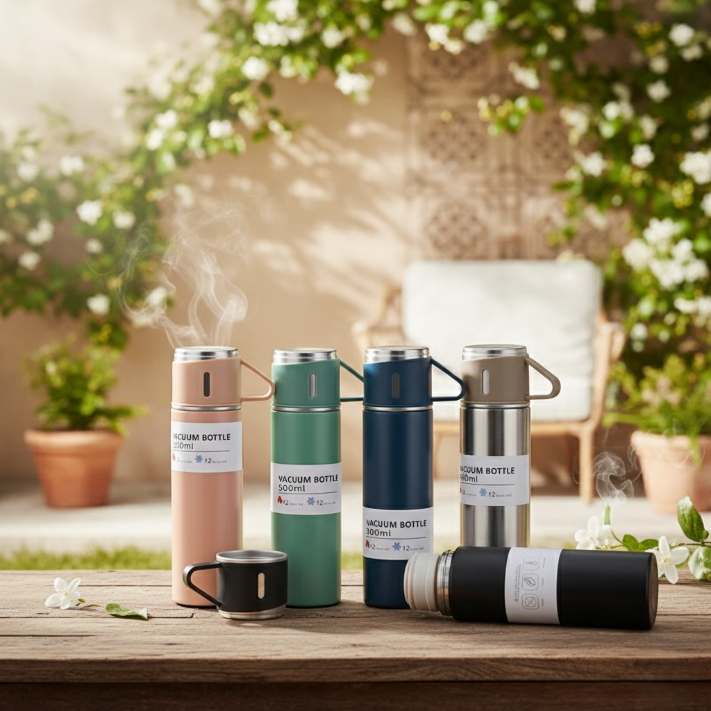 Stainless Steel Vacuum Flask (500ml)