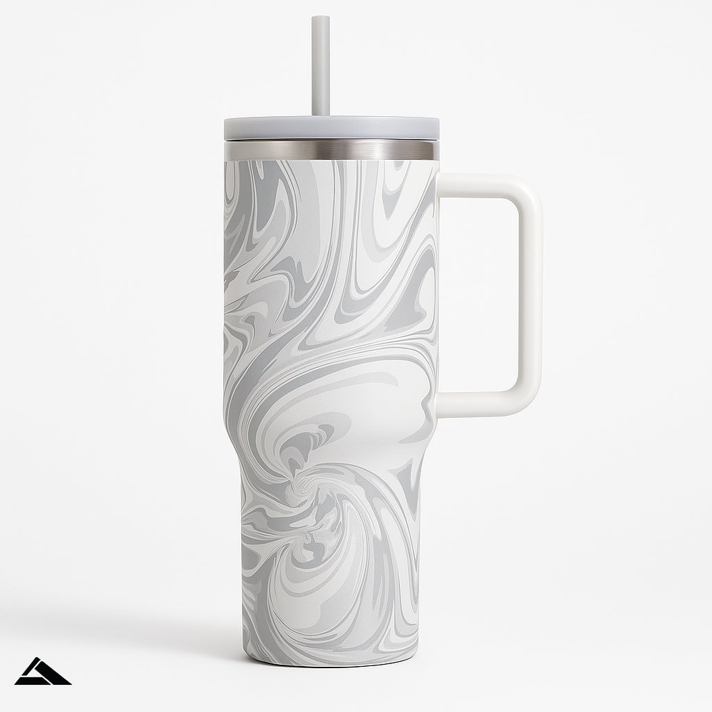 Marble Design Tumbler