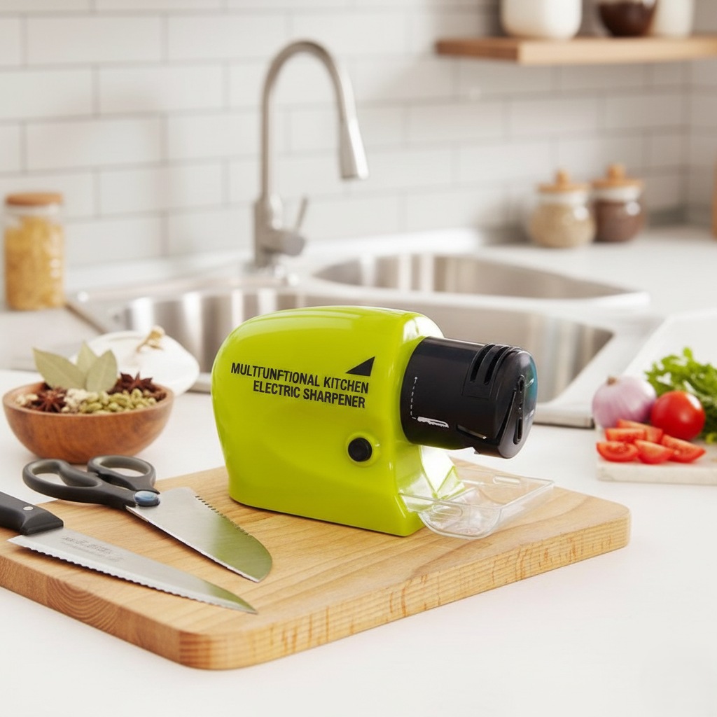 Multifunctional Kitchen Electric Sharpener – Fast and Precise ...