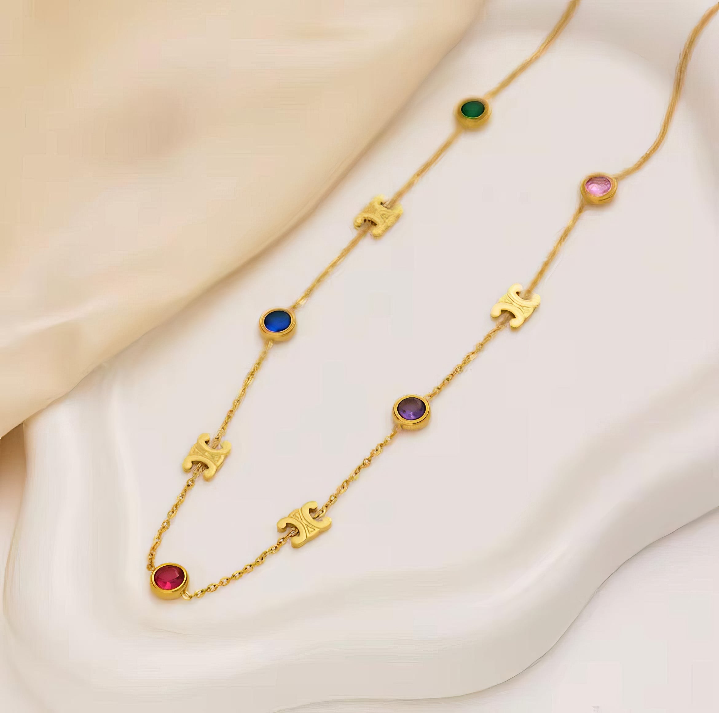 Gemstone Sparkle Chain