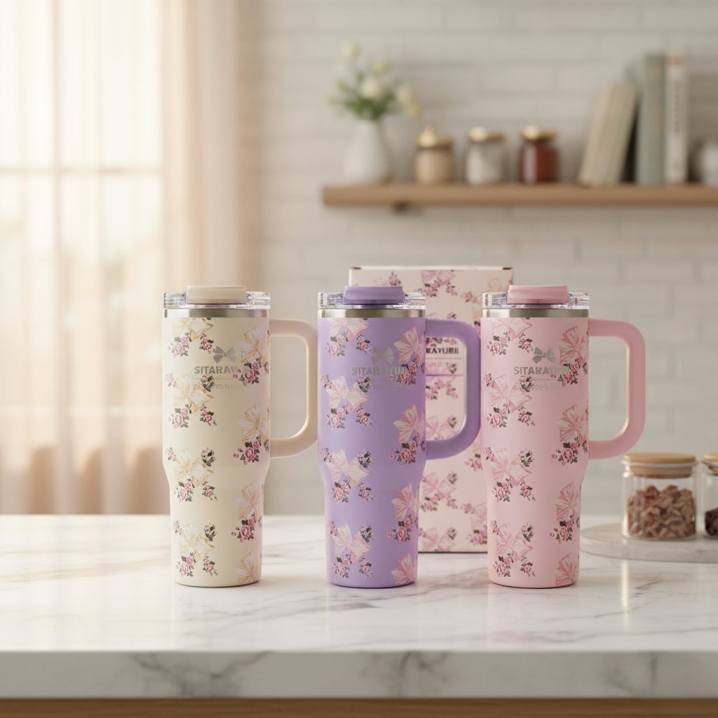 SITARAYURI Blossom Tumbler (Premium Quality)