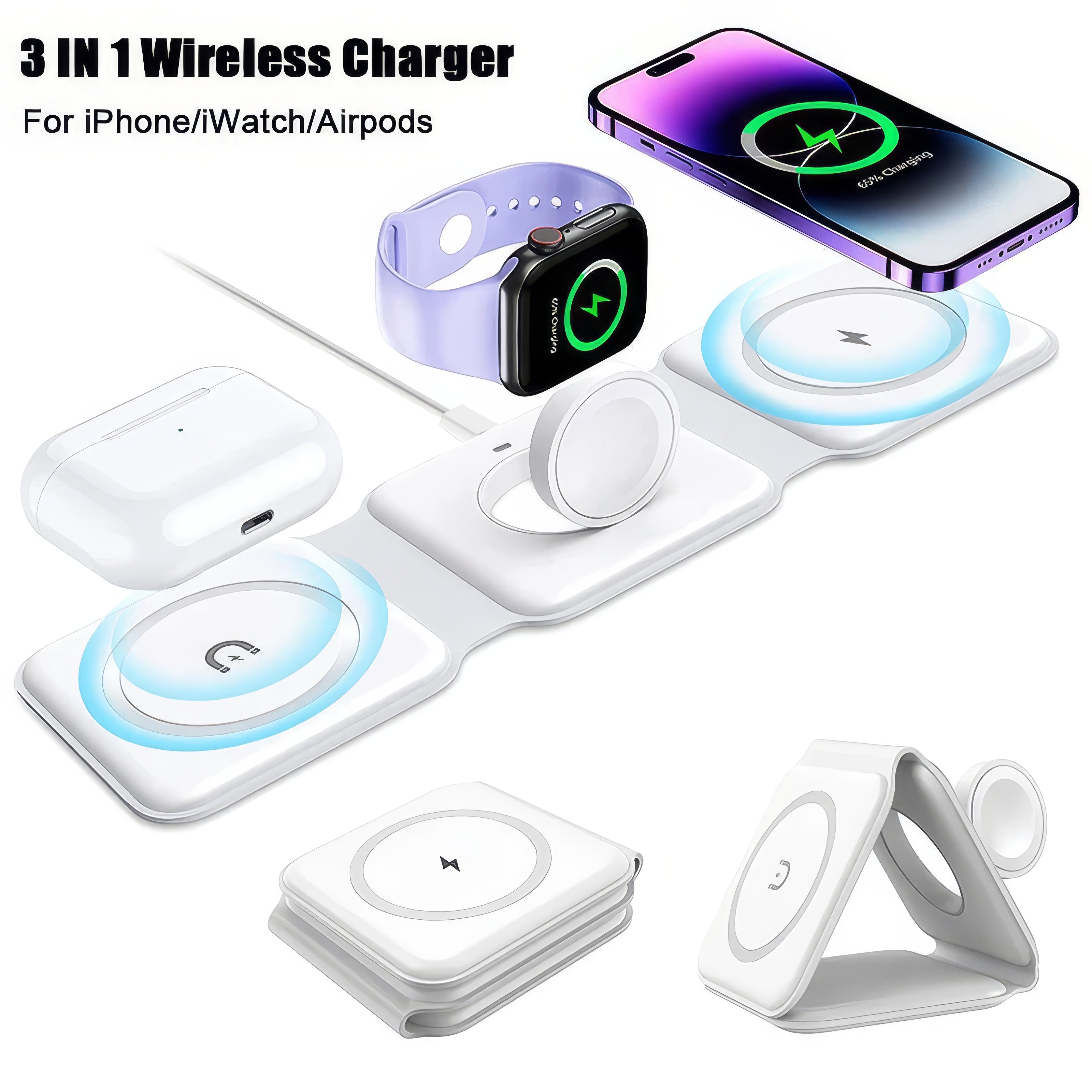 3 in 1 Wireless Charger