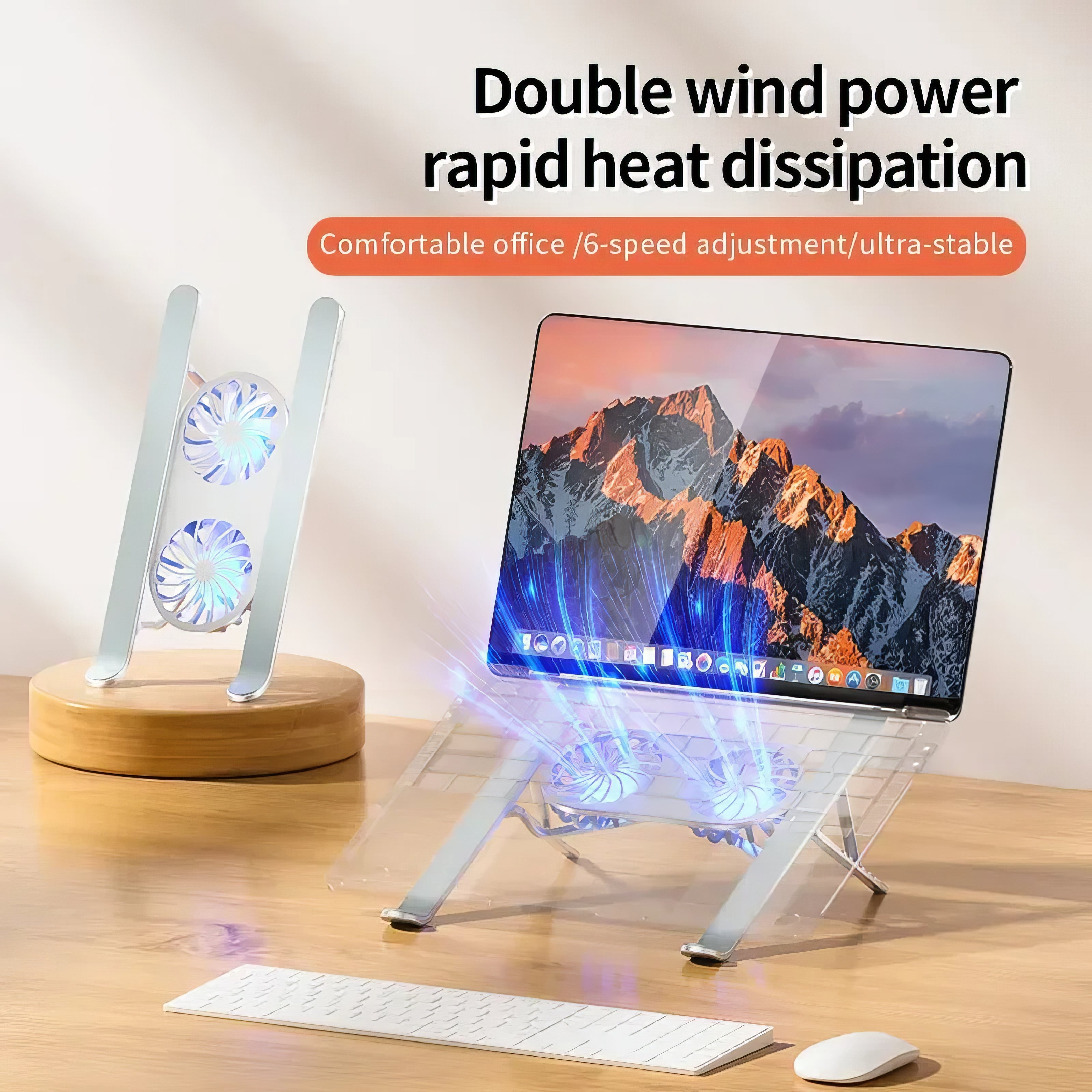 Laptop Cooling Fan Stand