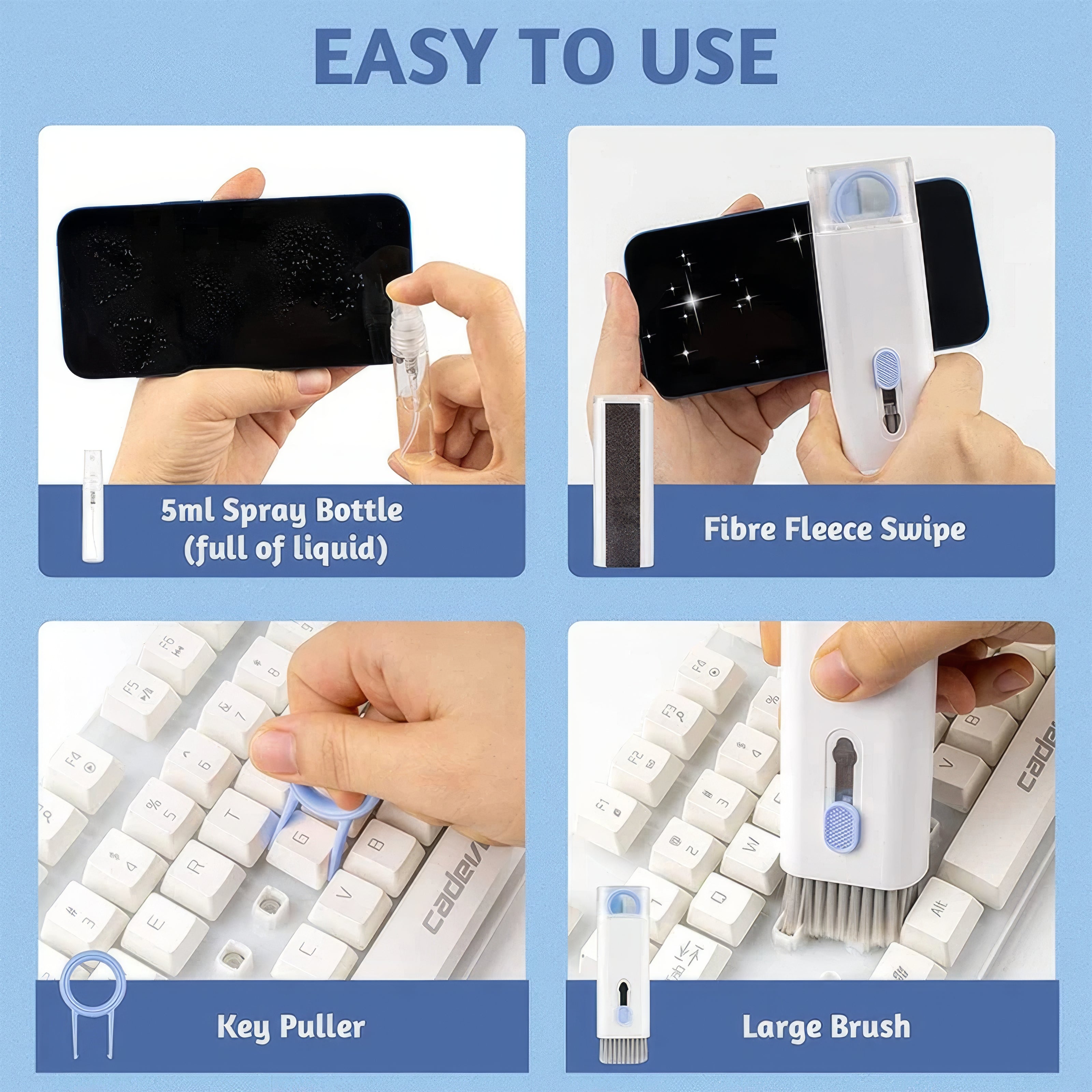 7 in 1 Keyboard Cleaner