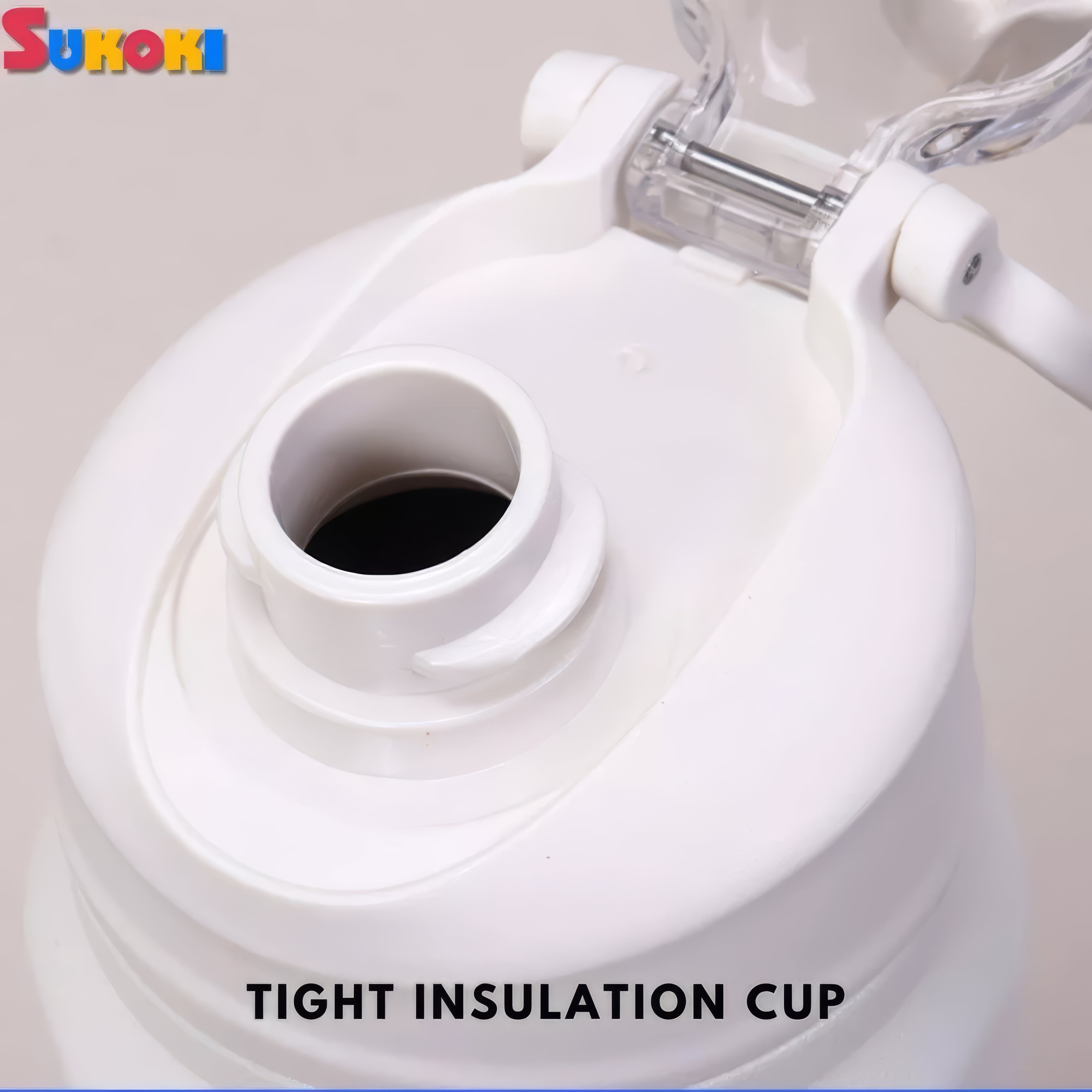 SUKOKI Stainless Steel Vacuum Flask (1000ml)