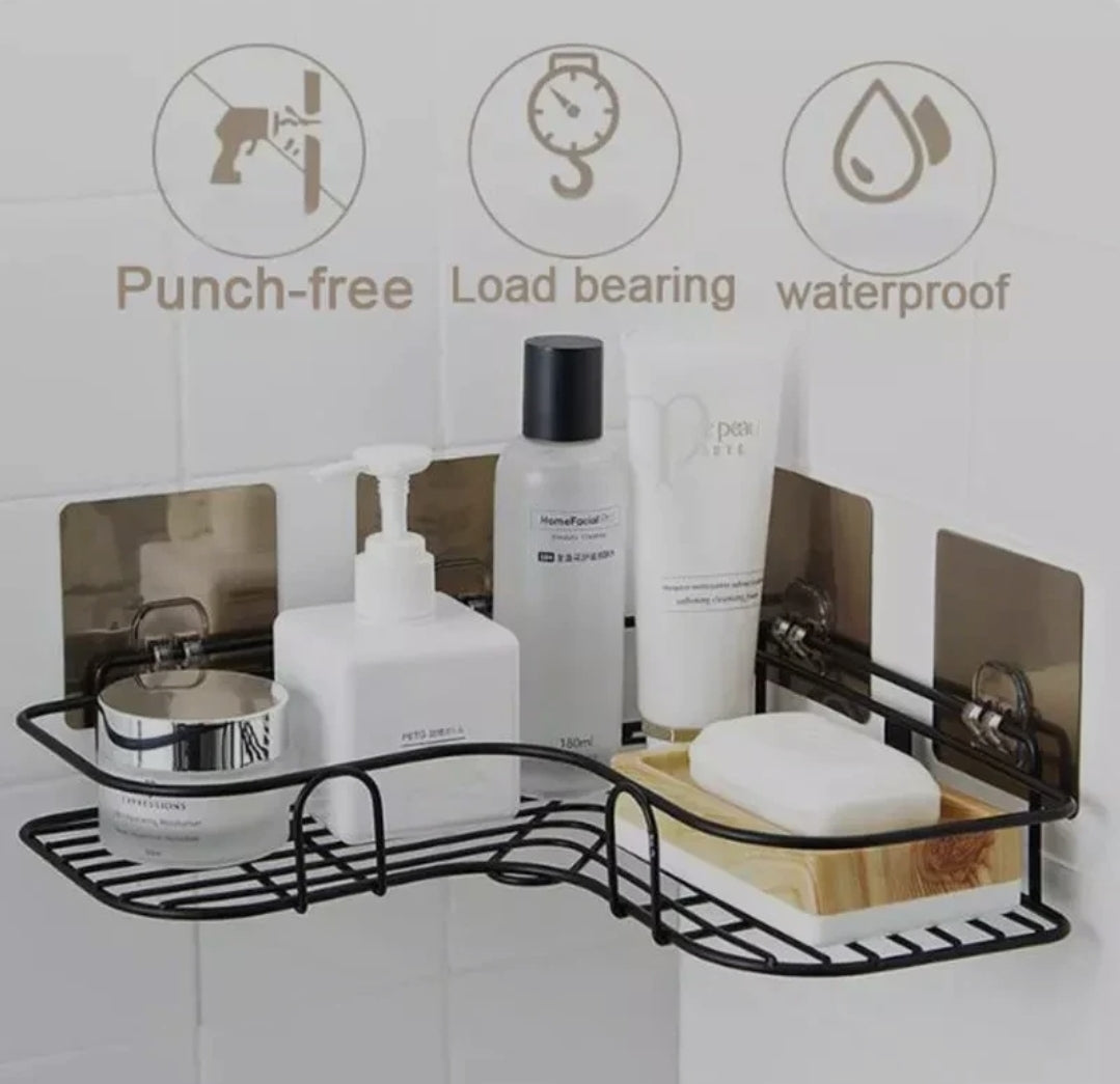 Bathroom Corner Rack Shelf