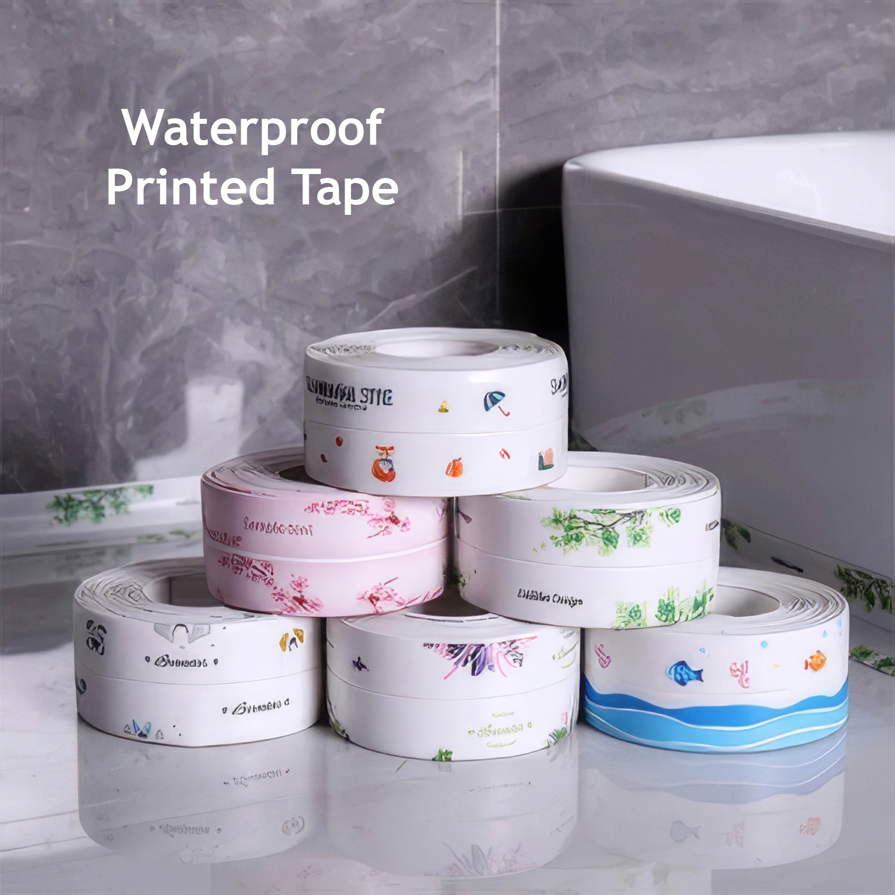 Waterproof Printed Tape