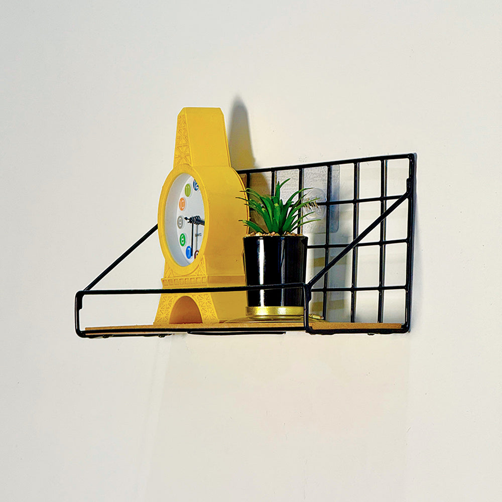 Checkered Wall Shelf – Modern Home Accent