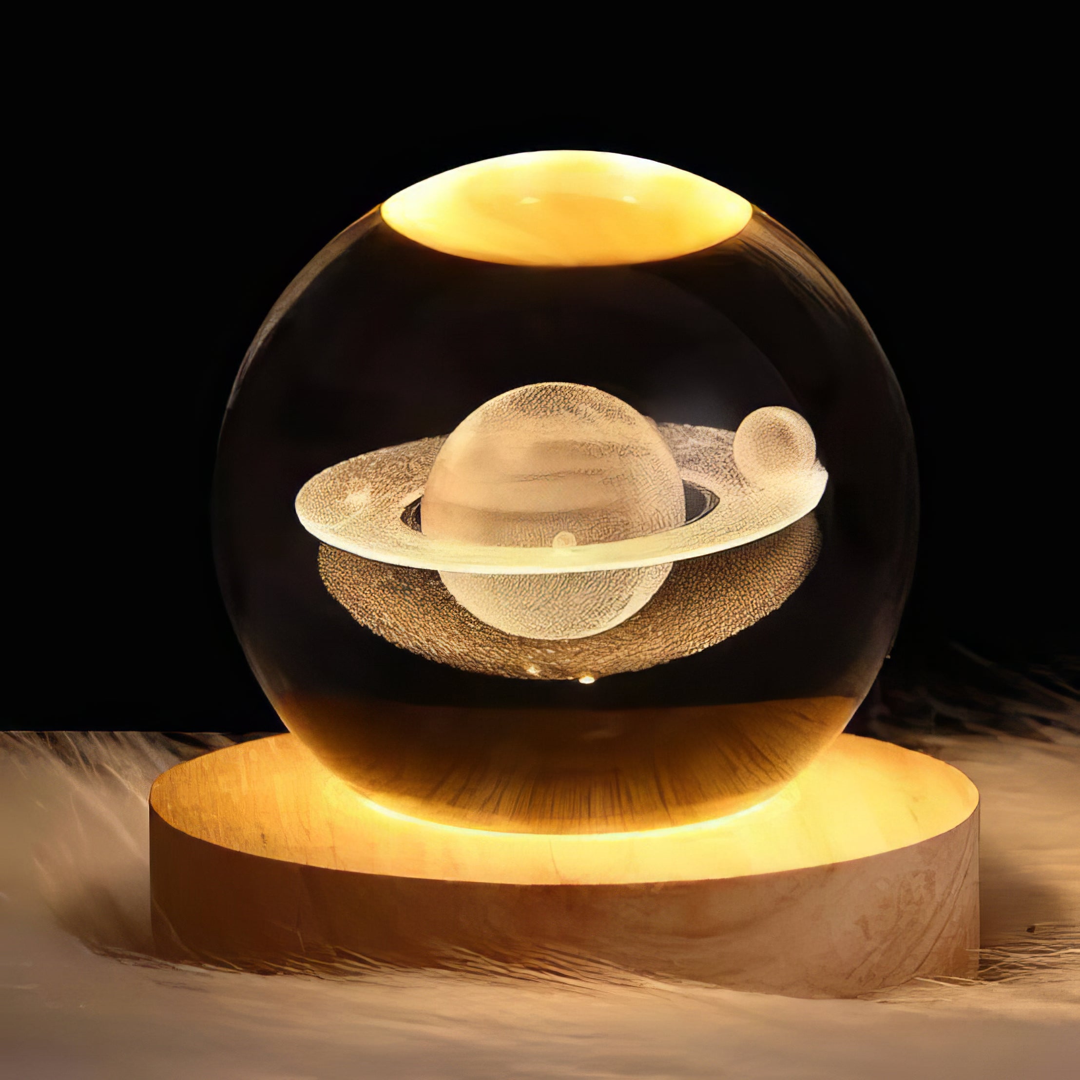 3D Crystal Galaxy Ball Lamp