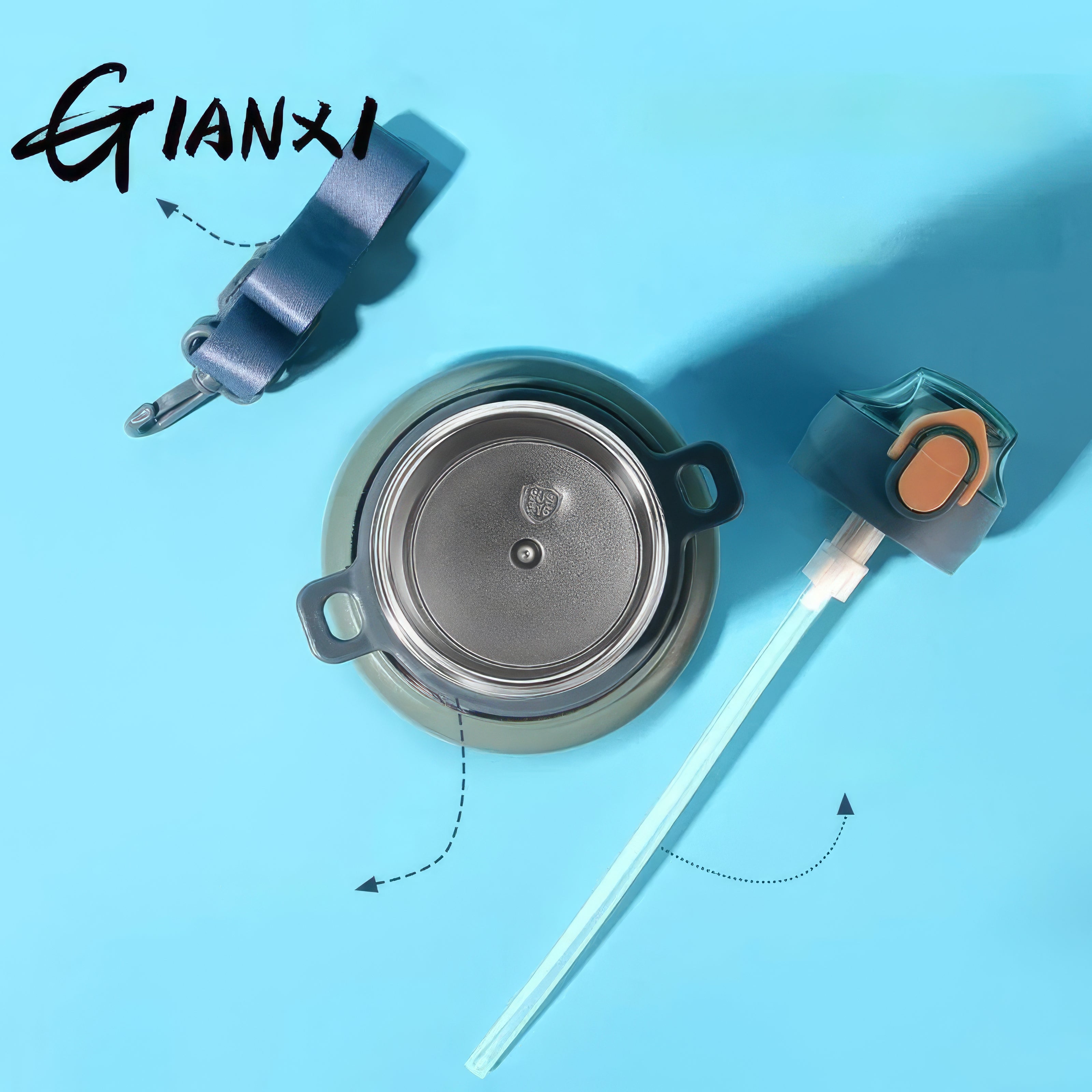 Stainless Steel Thermos Water Bottle (1000ml)