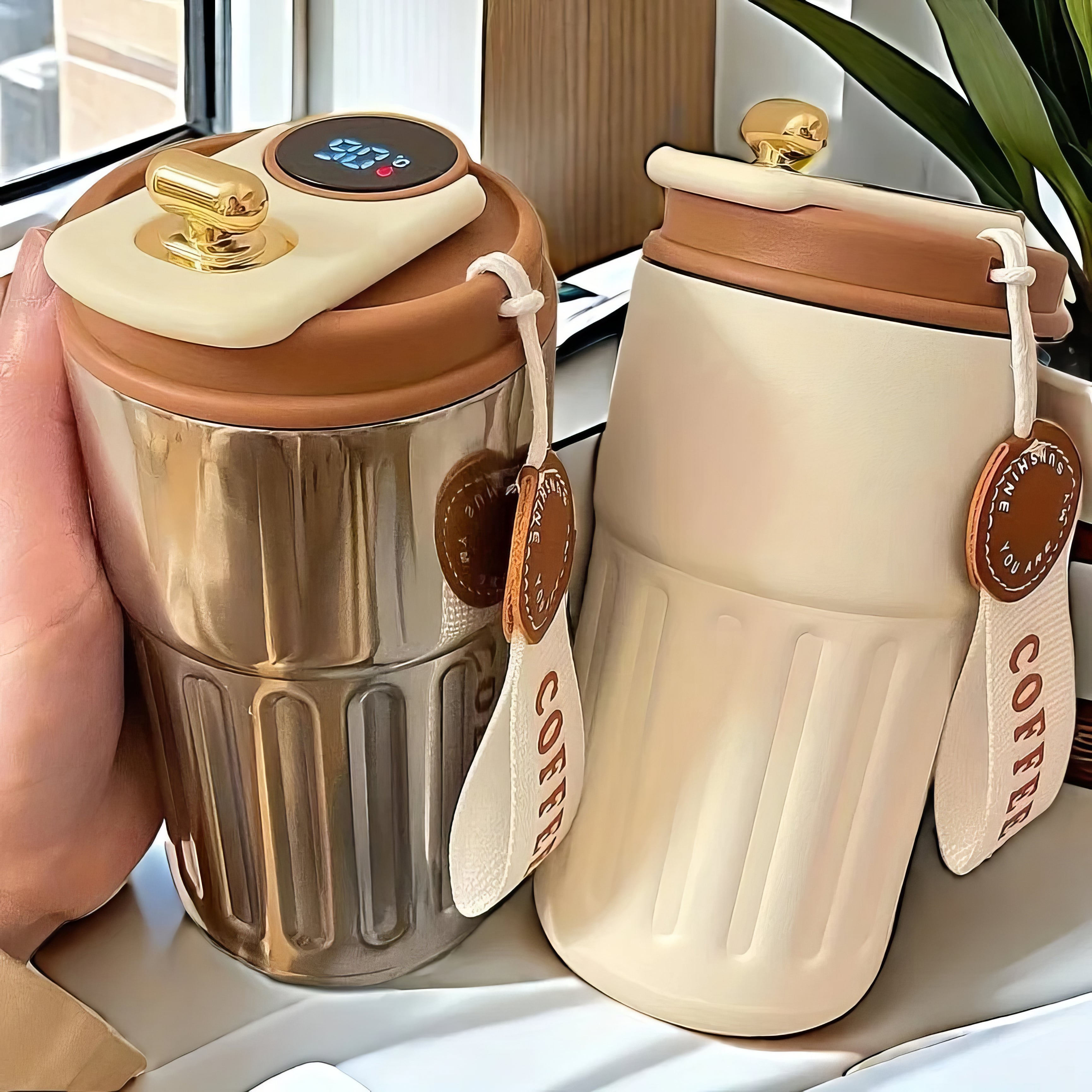 Insulated Stainless Steel Coffee Mug – Keeps Drinks Hot