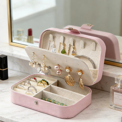 Leather Jewellery Organizer