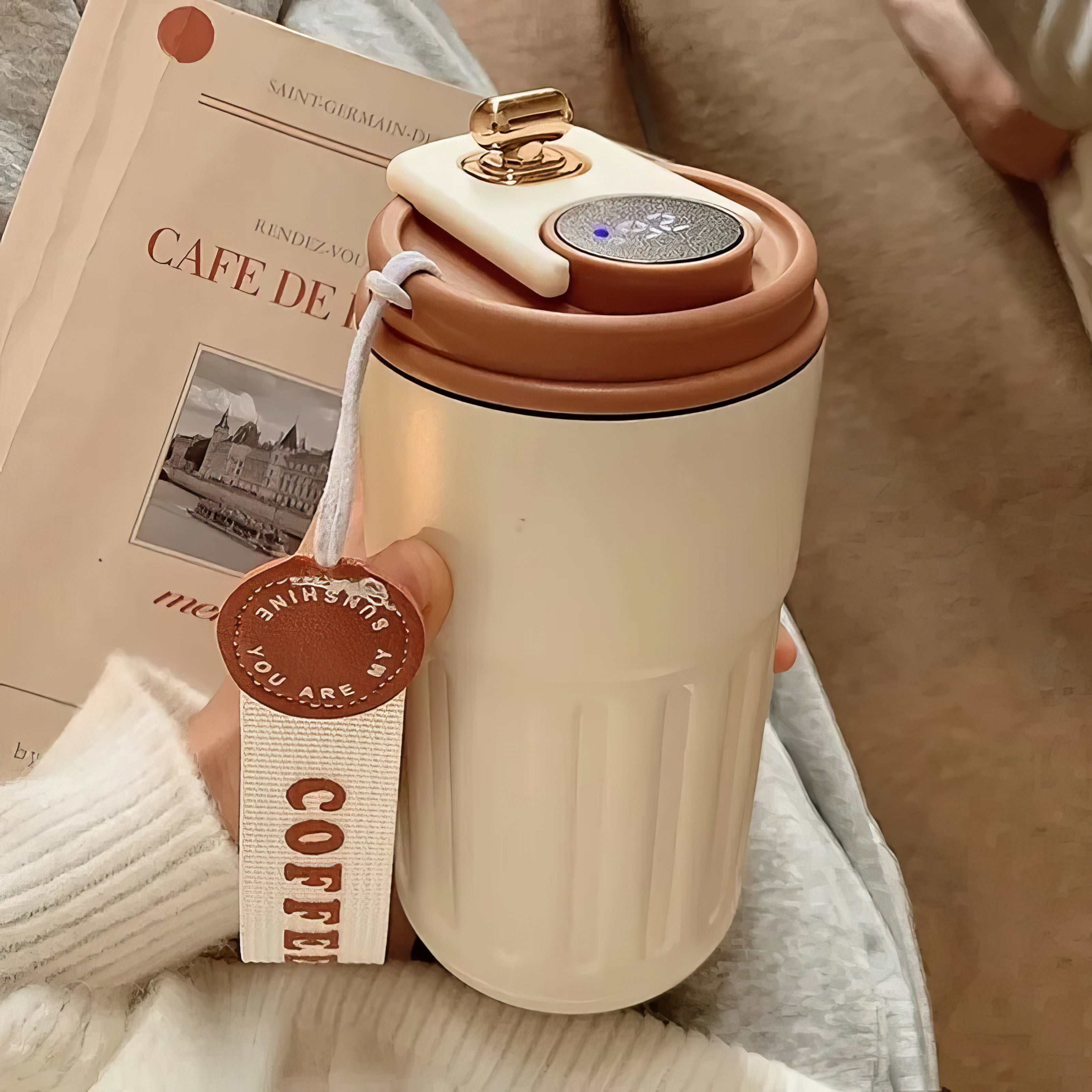 Stainless Steel Vacuum Coffee Mug – Hot Drink Insulated