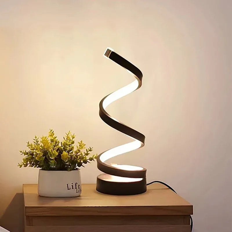 Spiral Table Lamp